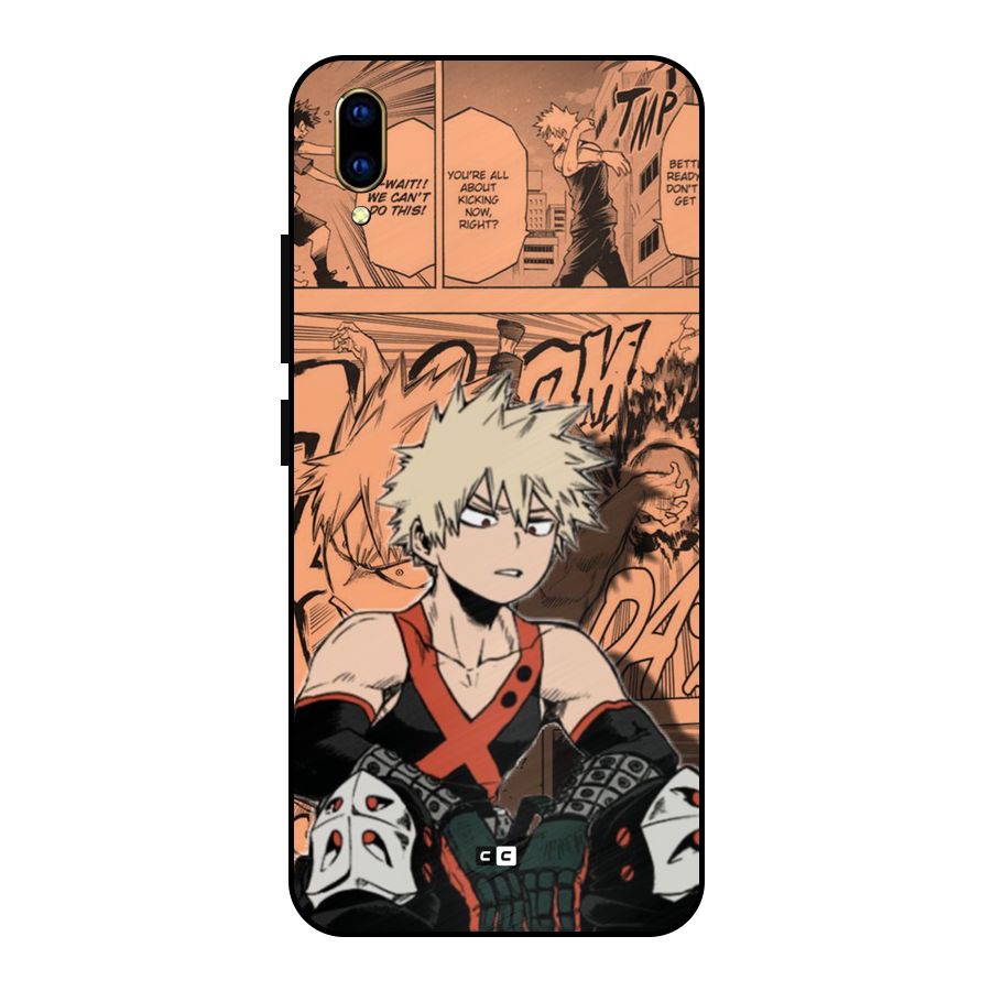 Bakugo Anime Manga Metal Back Case for Vivo V11 Pro