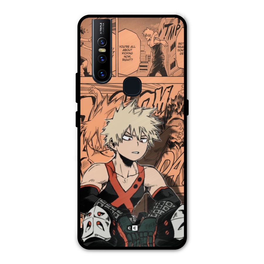 Bakugo Anime Manga Metal Back Case for Vivo V15