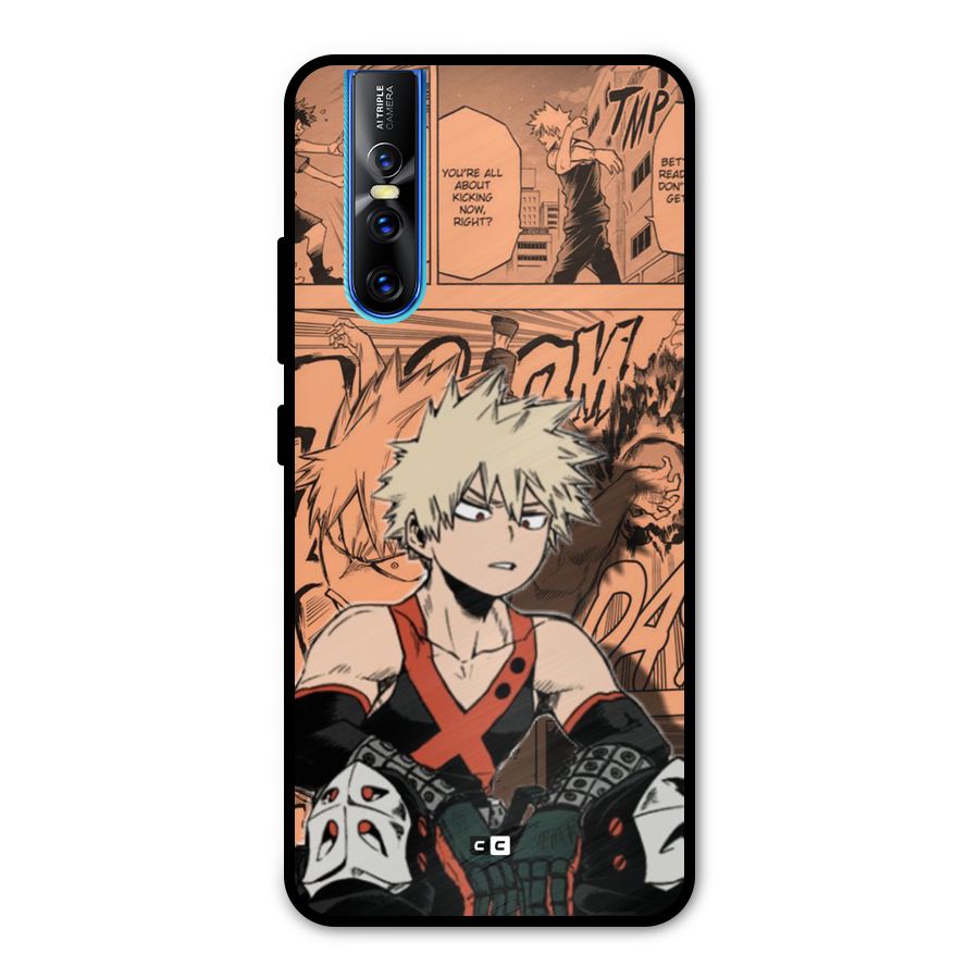 Bakugo Anime Manga Metal Back Case for Vivo V15 Pro