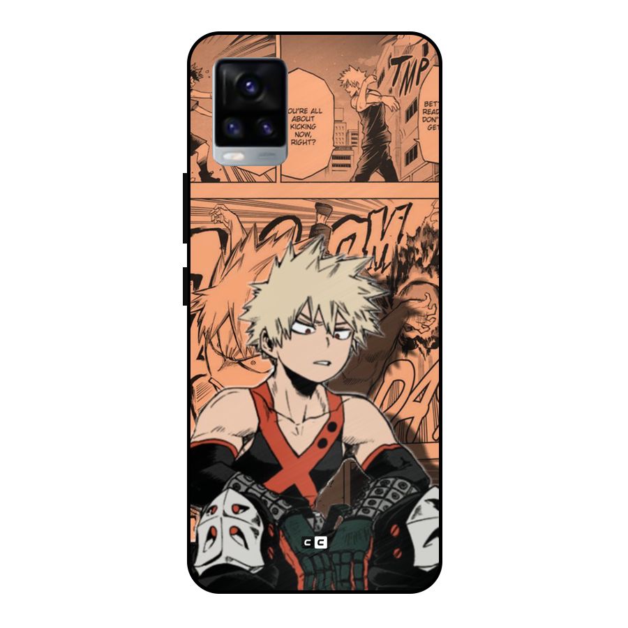 Bakugo Anime Manga Metal Back Case for Vivo V20