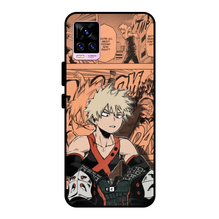 Bakugo Anime Manga Metal Back Case for Vivo V20 Pro