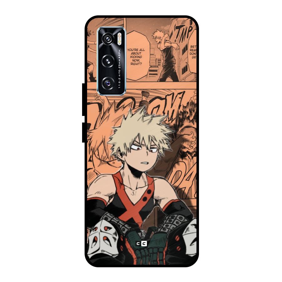 Bakugo Anime Manga Metal Back Case for Vivo V20 SE