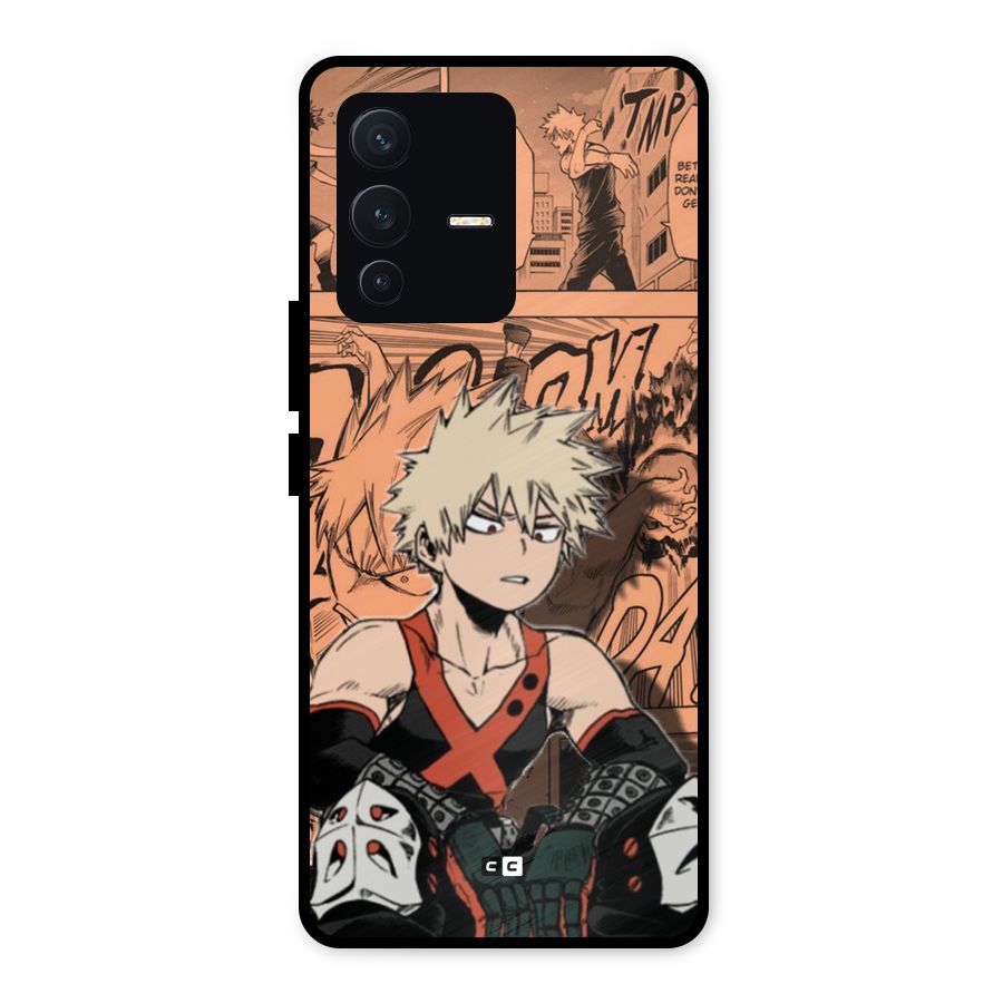 Bakugo Anime Manga Metal Back Case for Vivo V23 5G