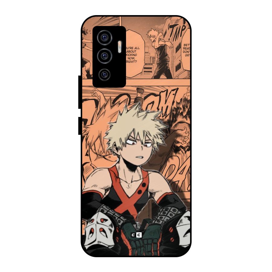 Bakugo Anime Manga Metal Back Case for Vivo V23e