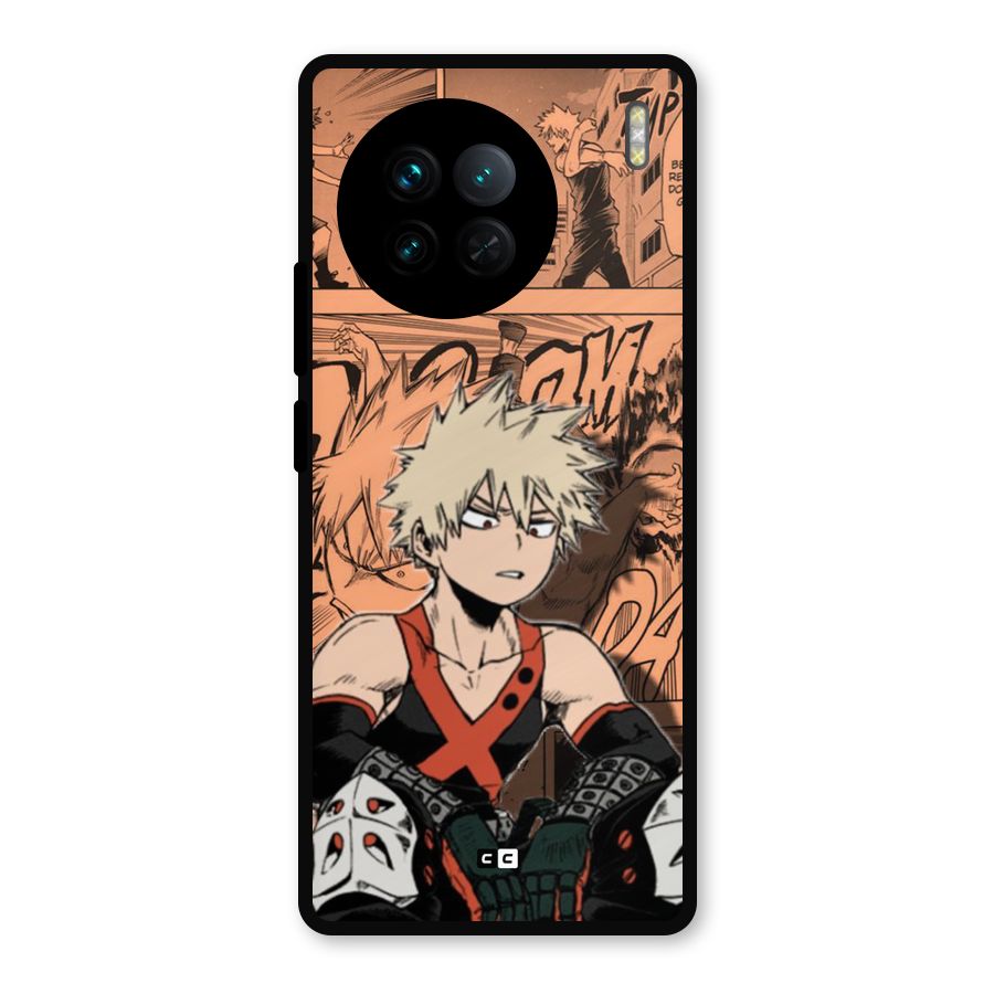 Bakugo Anime Manga Metal Back Case for Vivo X90