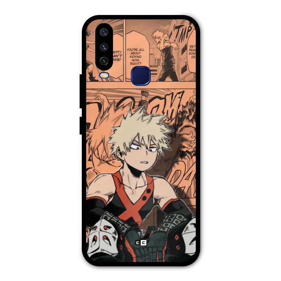 Bakugo Anime Manga Metal Back Case for Vivo Y12