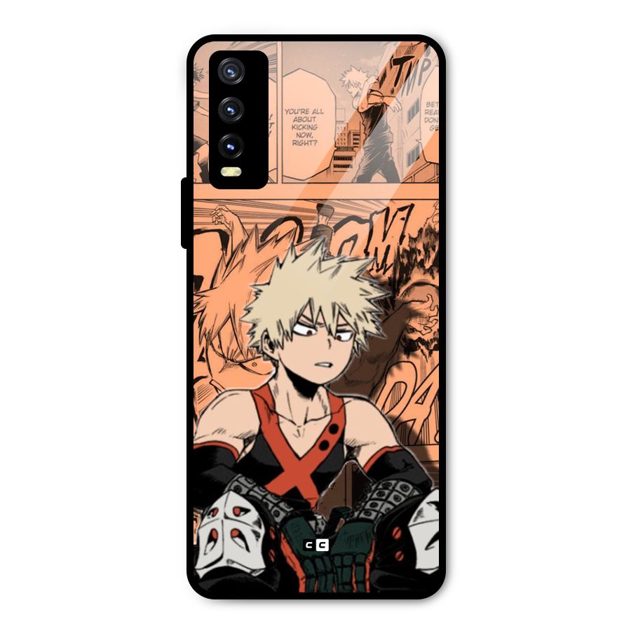 Bakugo Anime Manga Metal Back Case for Vivo Y20