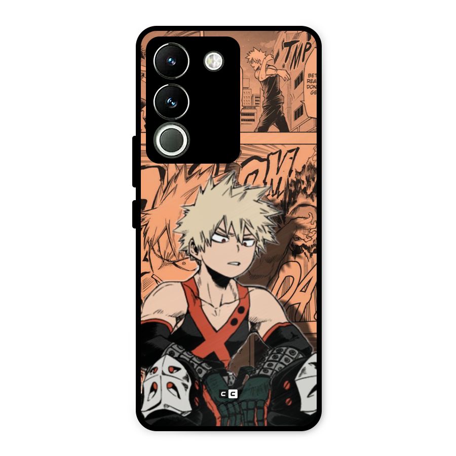 Bakugo Anime Manga Metal Back Case for Vivo Y200