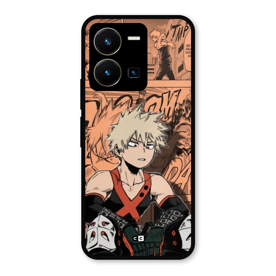 Bakugo Anime Manga Metal Back Case for Vivo Y35