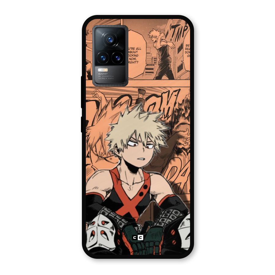 Bakugo Anime Manga Metal Back Case for Vivo Y73