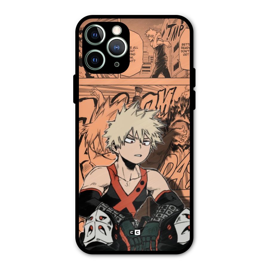 Bakugo Anime Manga Metal Back Case for iPhone 11 Pro Max