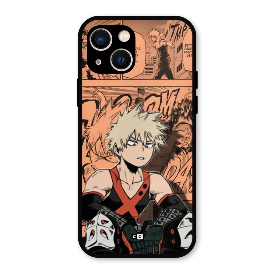 Bakugo Anime Manga Metal Back Case for iPhone 13