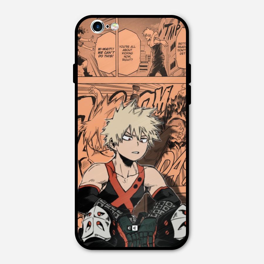 Bakugo Anime Manga Metal Back Case for iPhone 6 6s
