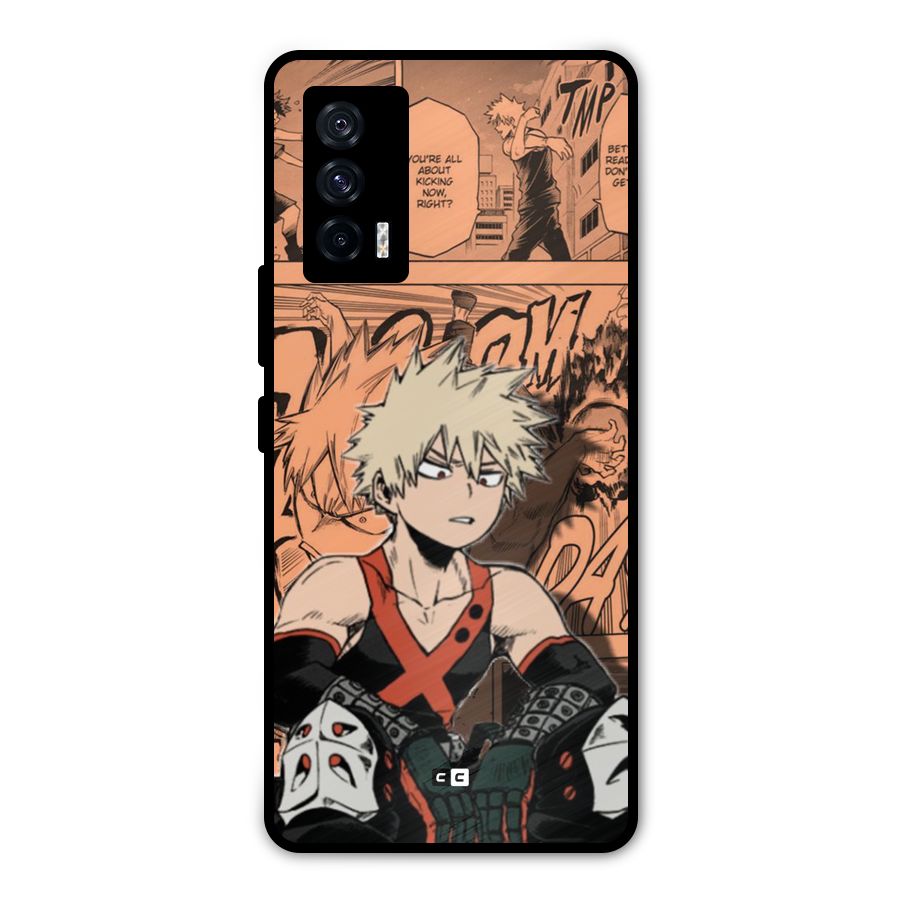 Bakugo Anime Manga Metal Back Case for iQOO 7 5G