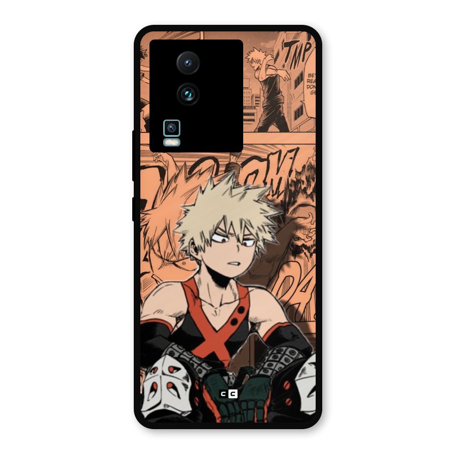 Bakugo Anime Manga Metal Back Case for iQOO Neo 7