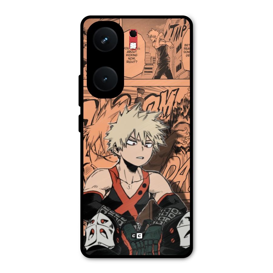Bakugo Anime Manga Metal Back Case for iQOO Neo 9 Pro