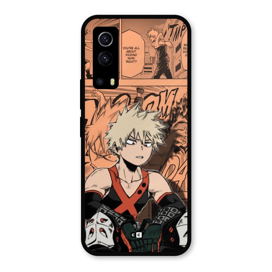Bakugo Anime Manga Metal Back Case for iQOO Z3