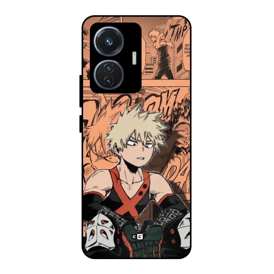 Bakugo Anime Manga Metal Back Case for iQOO Z6 44W