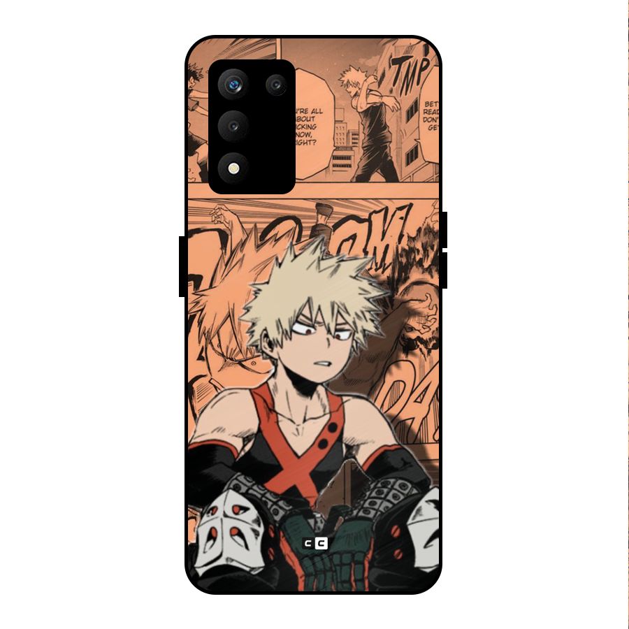 Bakugo Anime Manga Metal Back Case for realme 9 5G SE
