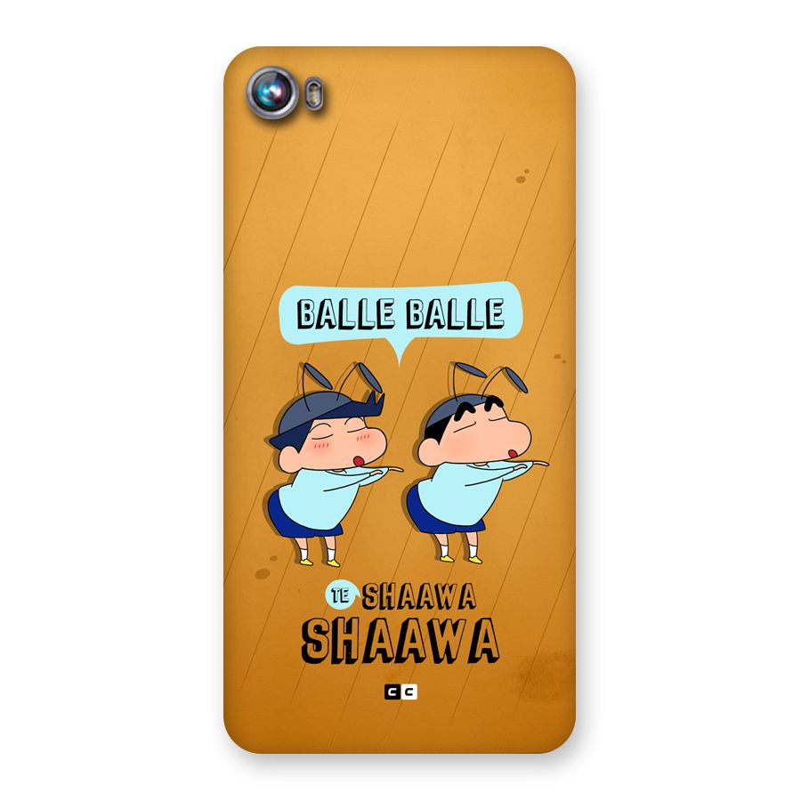 Balle Balle Shinchan Back Case for Canvas Fire 4 (A107)