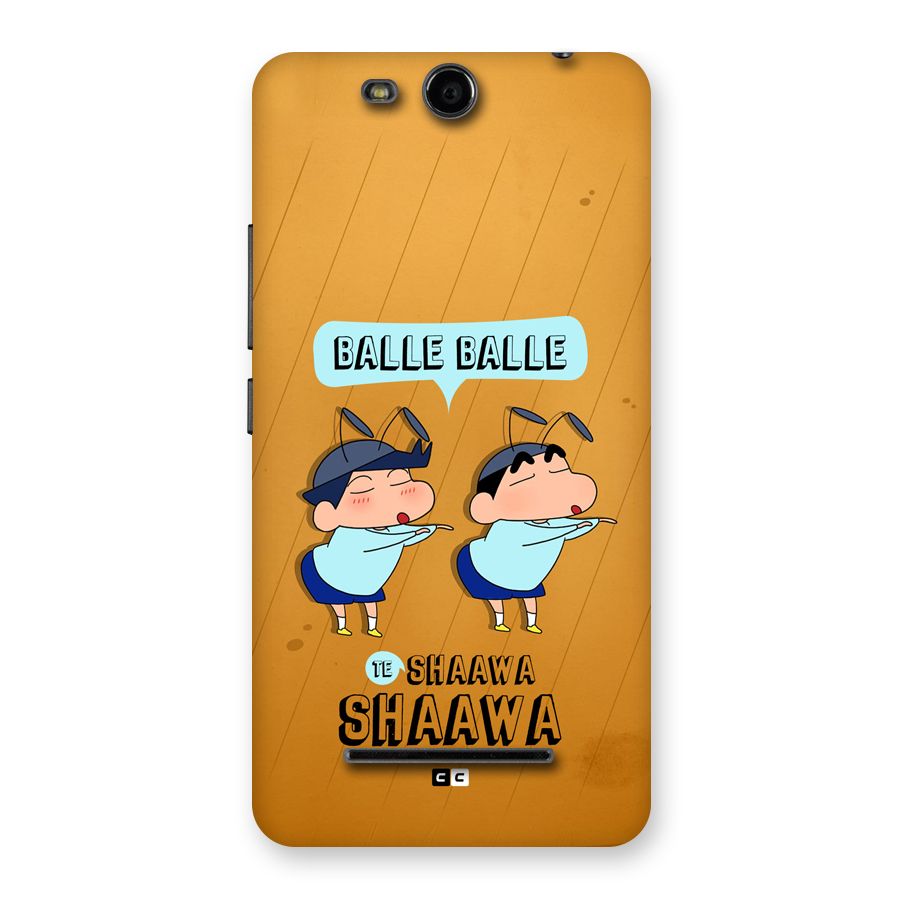 Balle Balle Shinchan Back Case for Canvas Juice 3 Q392