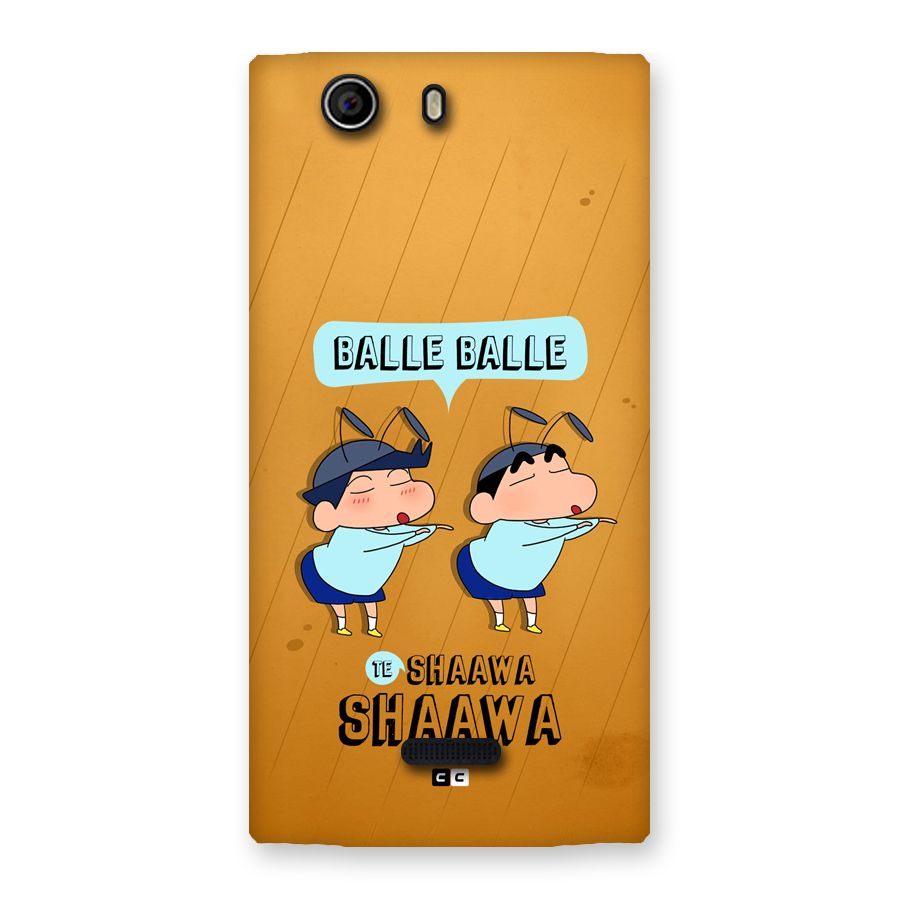 Balle Balle Shinchan Back Case for Canvas Nitro 2 E311