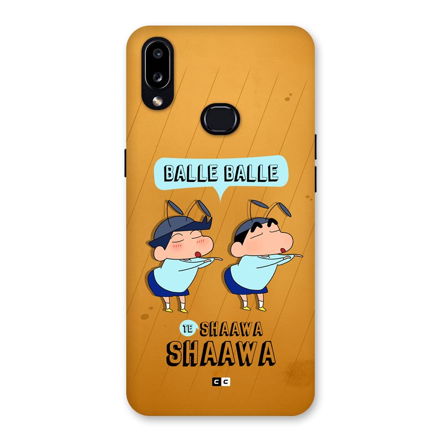 Balle Balle Shinchan Back Case for Galaxy A10s