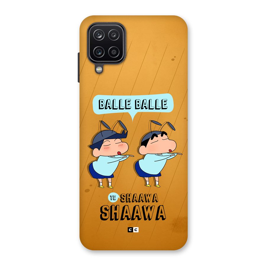 Balle Balle Shinchan Back Case for Galaxy A12