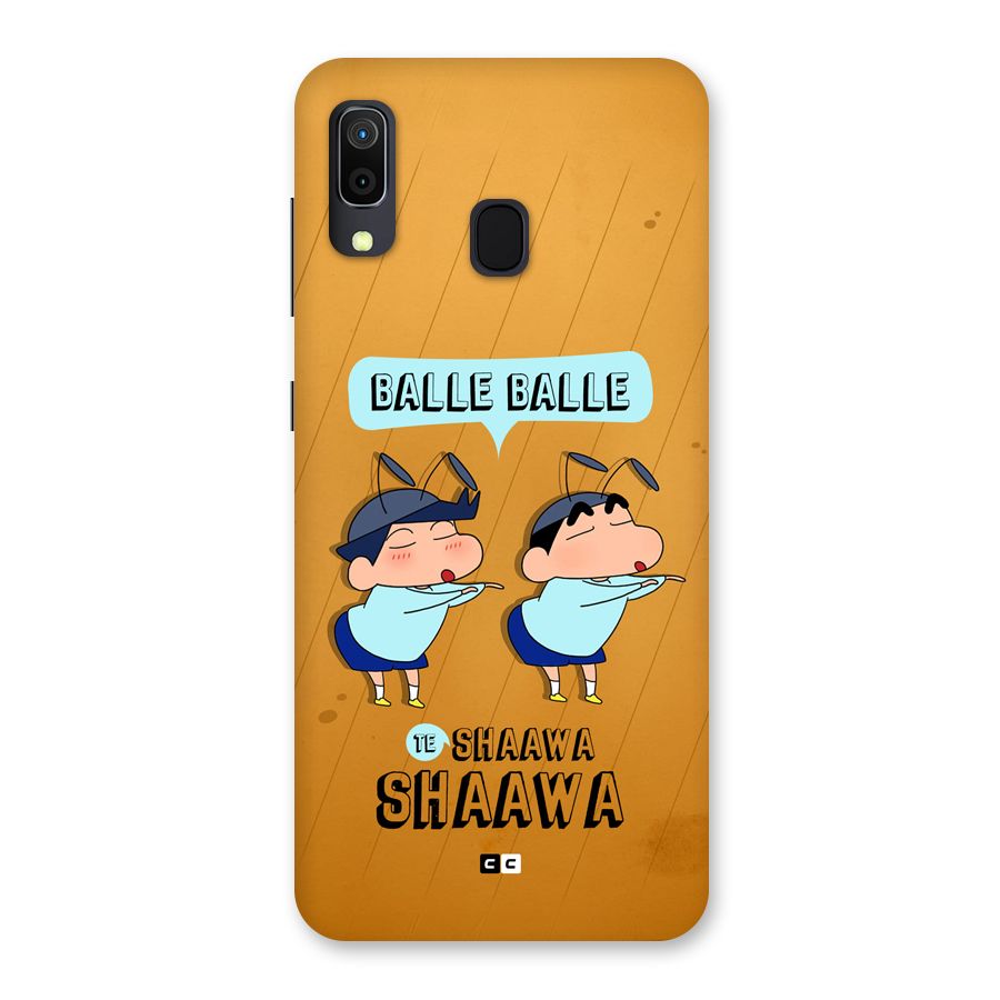 Balle Balle Shinchan Back Case for Galaxy A20