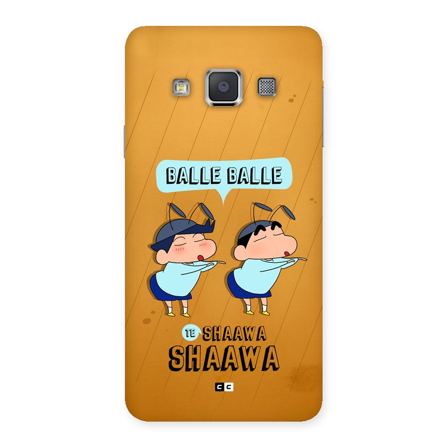Balle Balle Shinchan Back Case for Galaxy A3