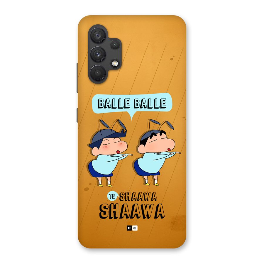 Balle Balle Shinchan Back Case for Galaxy A32