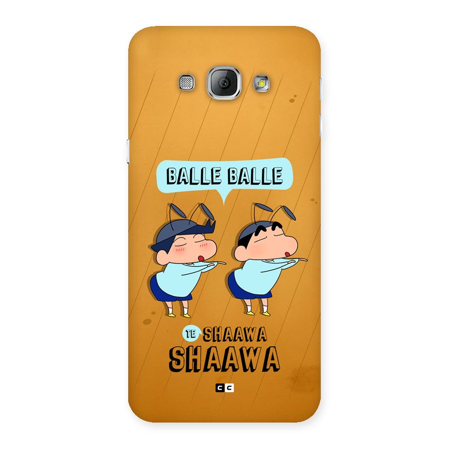 Balle Balle Shinchan Back Case for Galaxy A8