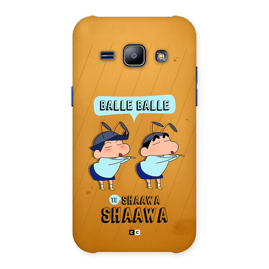 Balle Balle Shinchan Back Case for Galaxy J1