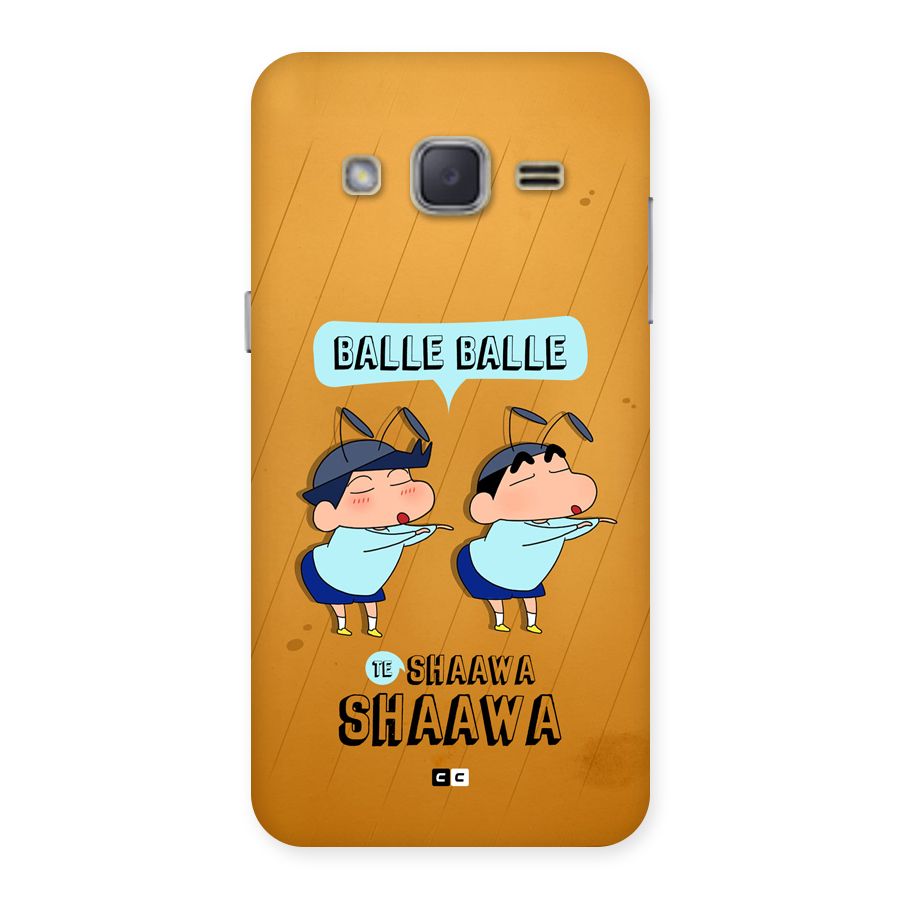 Balle Balle Shinchan Back Case for Galaxy J2