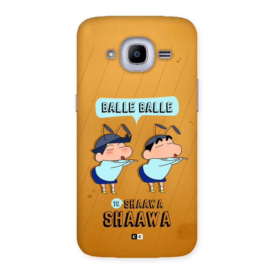 Balle Balle Shinchan Back Case for Galaxy J2 Pro