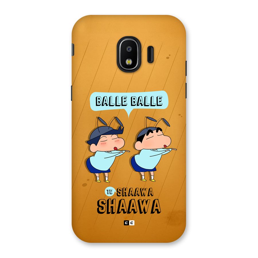 Balle Balle Shinchan Back Case for Galaxy J2 Pro 2018
