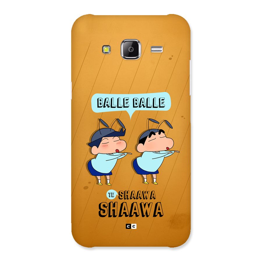 Balle Balle Shinchan Back Case for Galaxy J5
