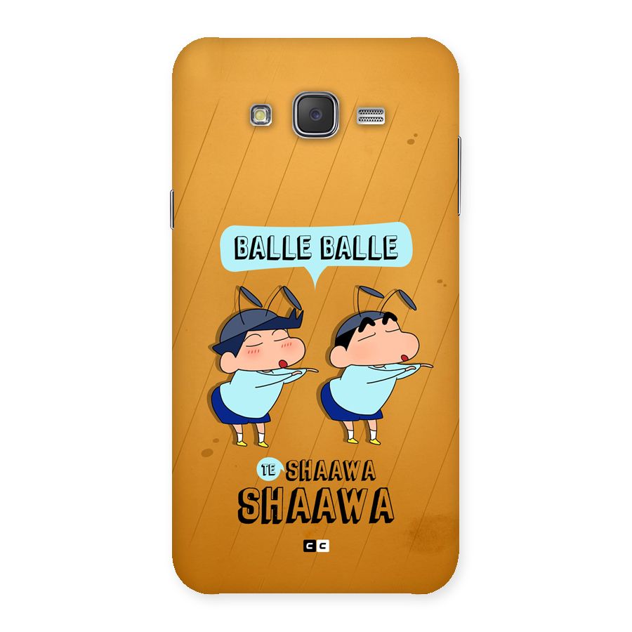Balle Balle Shinchan Back Case for Galaxy J7