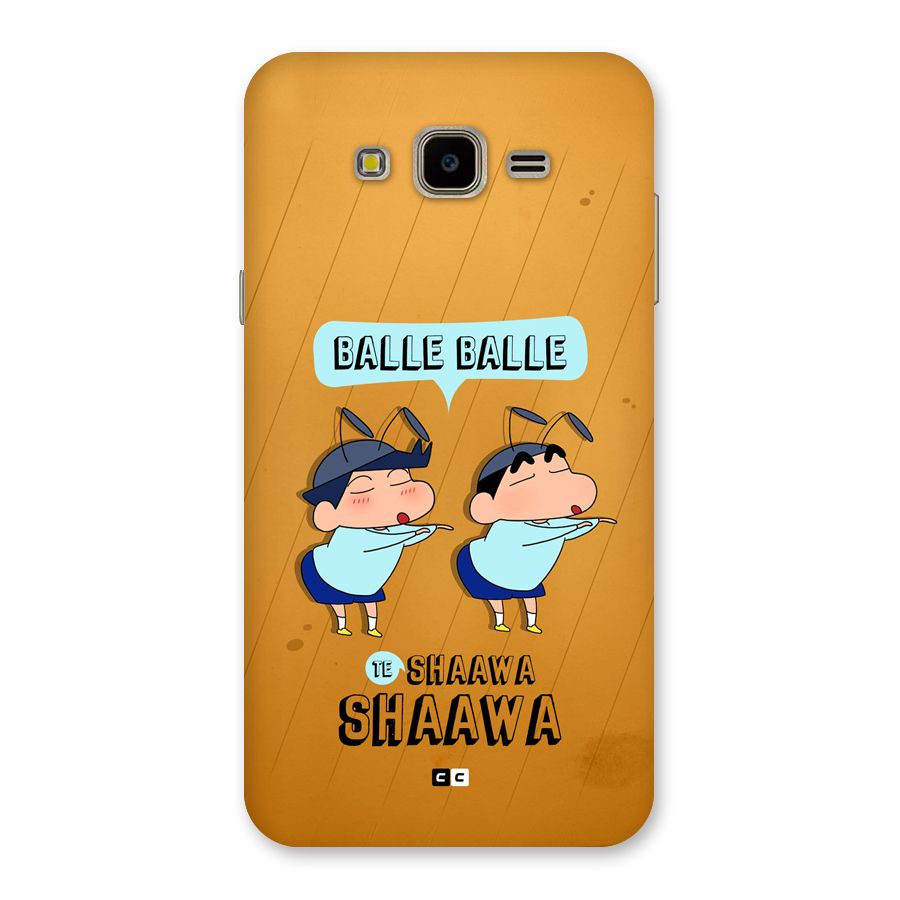 Balle Balle Shinchan Back Case for Galaxy J7 Nxt