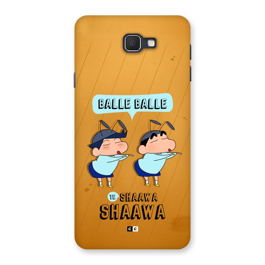Balle Balle Shinchan Back Case for Galaxy J7 Prime