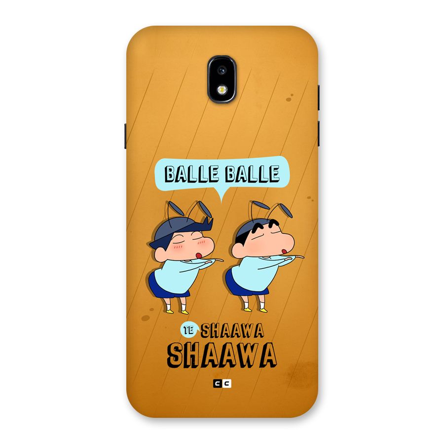 Balle Balle Shinchan Back Case for Galaxy J7 Pro