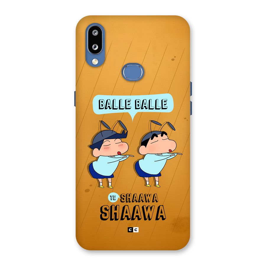 Balle Balle Shinchan Back Case for Galaxy M01s