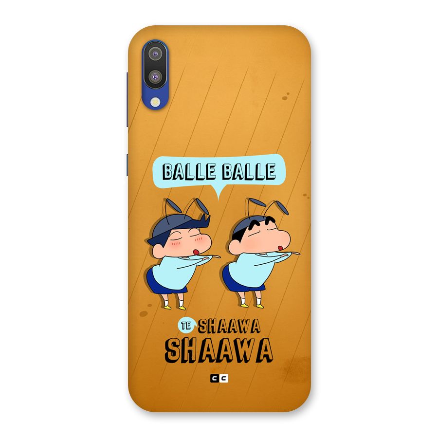 Balle Balle Shinchan Back Case for Galaxy M10