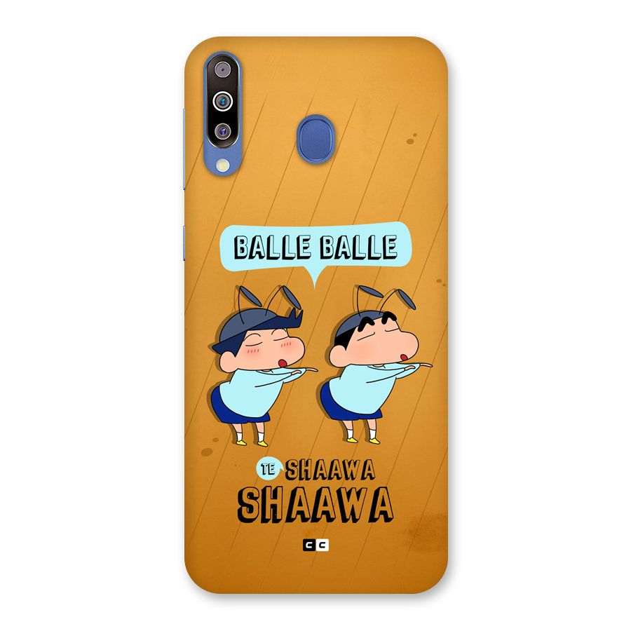 Balle Balle Shinchan Back Case for Galaxy M30