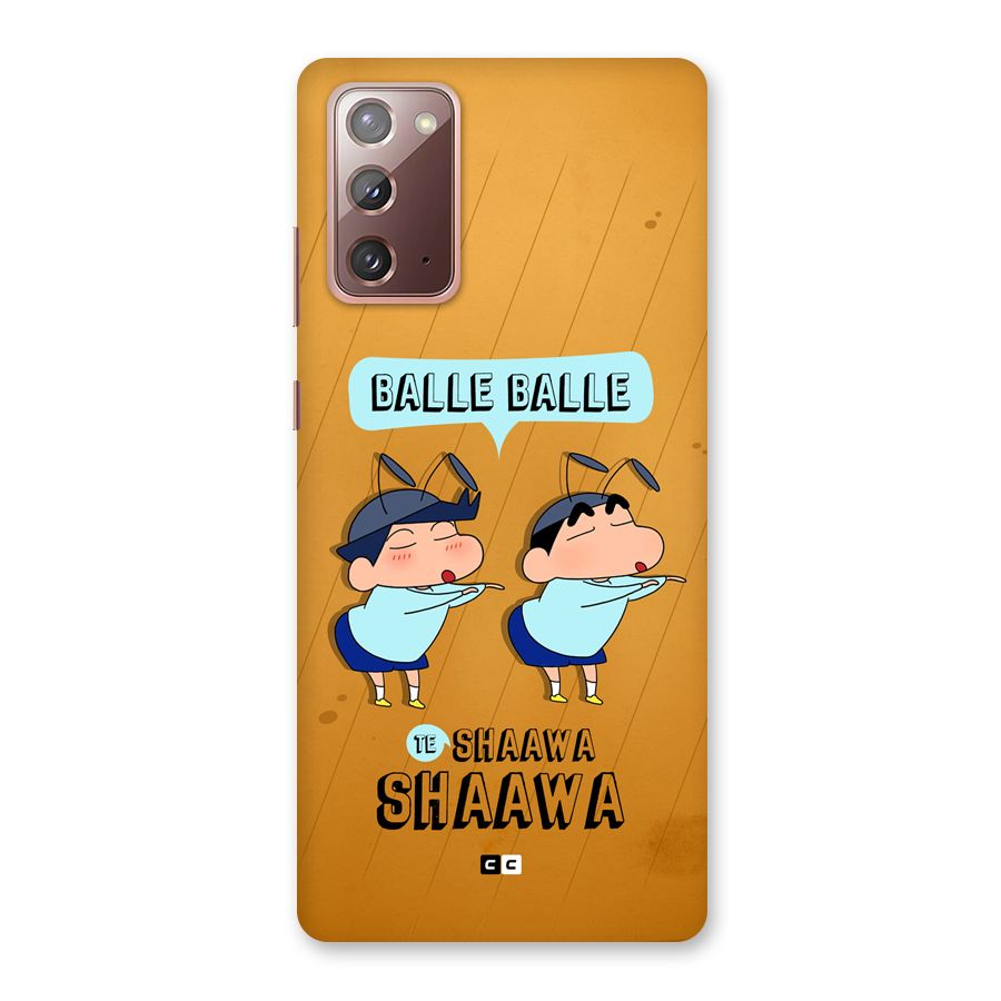 Balle Balle Shinchan Back Case for Galaxy Note 20
