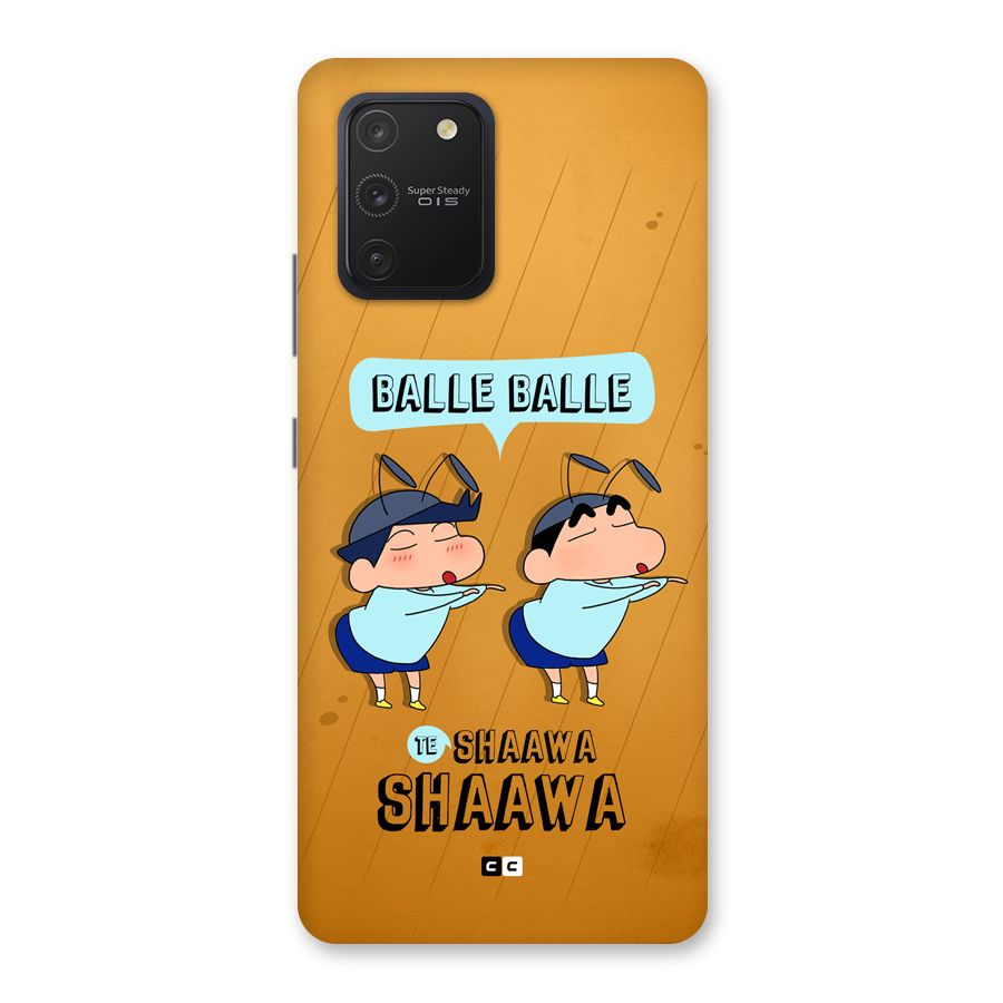 Balle Balle Shinchan Back Case for Galaxy S10 Lite