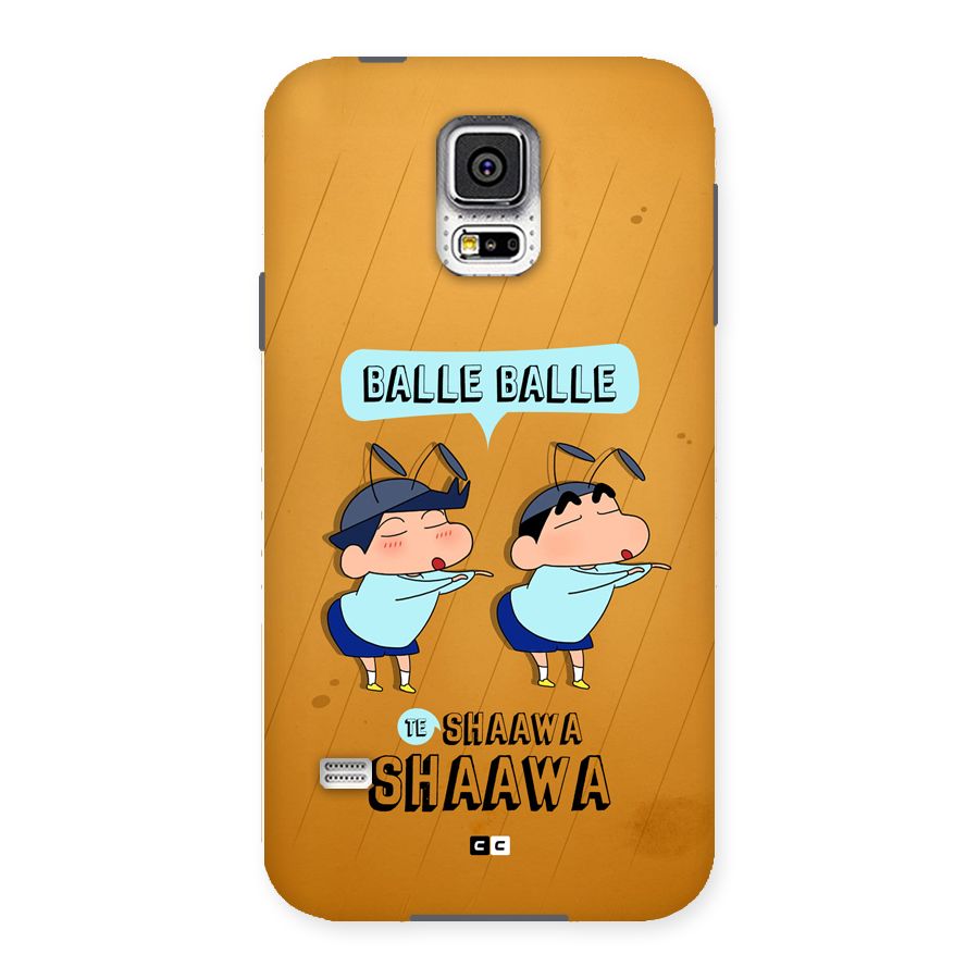 Balle Balle Shinchan Back Case for Galaxy S5