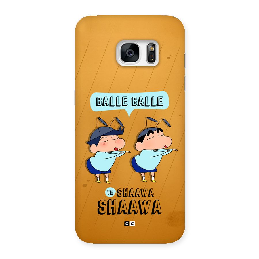 Balle Balle Shinchan Back Case for Galaxy S7 Edge