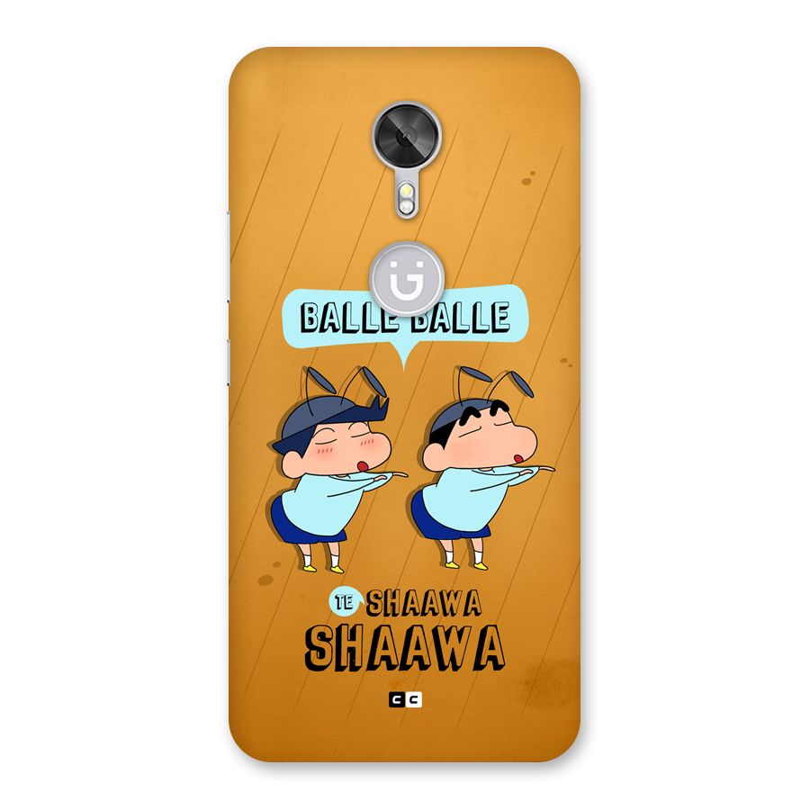 Balle Balle Shinchan Back Case for Gionee A1