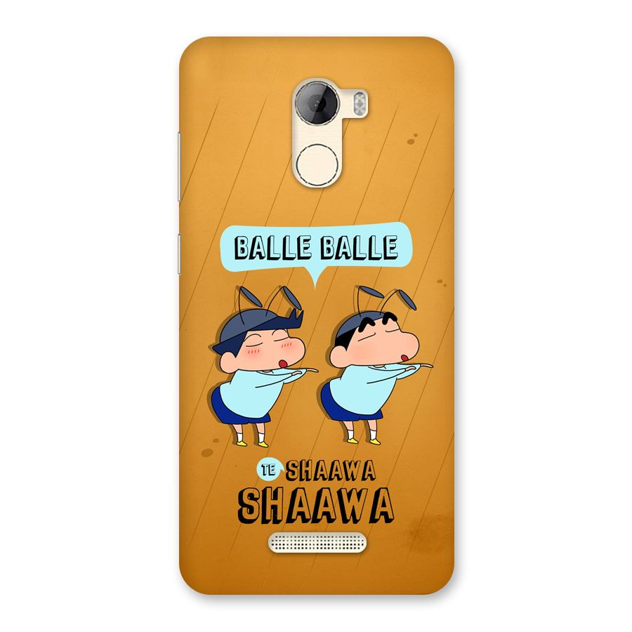 Balle Balle Shinchan Back Case for Gionee A1 LIte